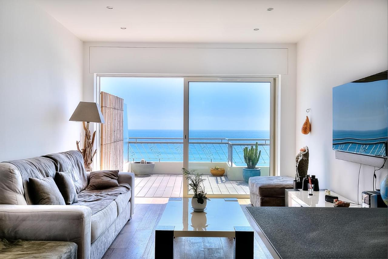 ニースLe Florentina, Dernier Etage Avec Terrasse, Vue Sur La Baie Des Angesアパートメント エクステリア 写真